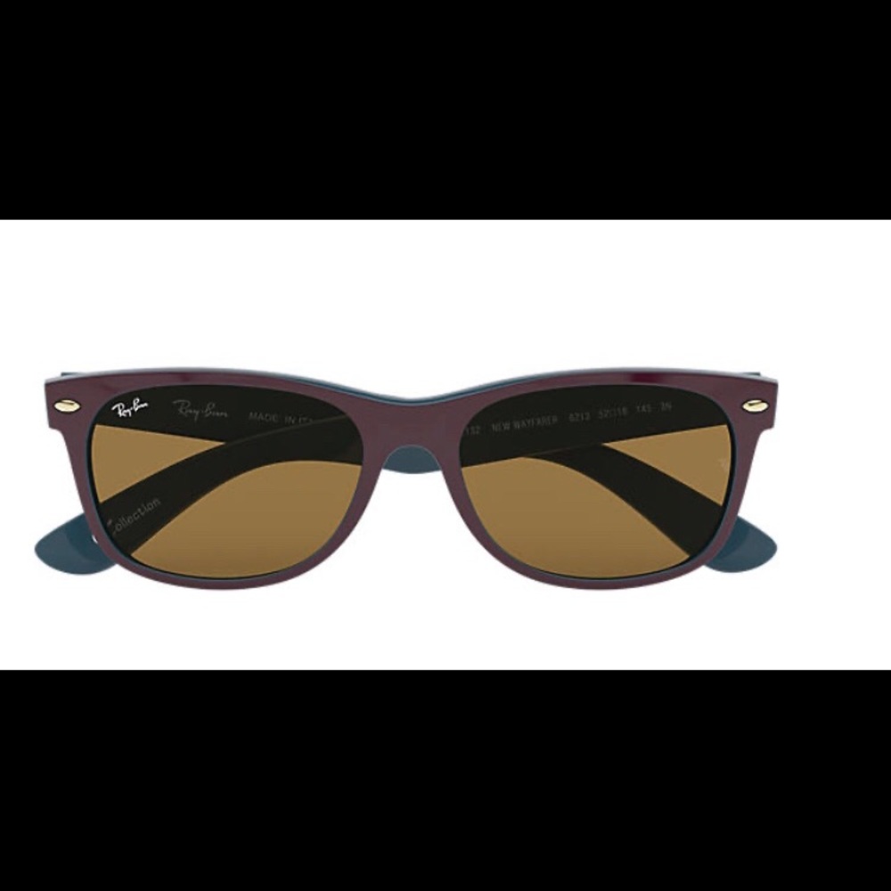 Rayban wayfarer maroon 😎 sunglasses